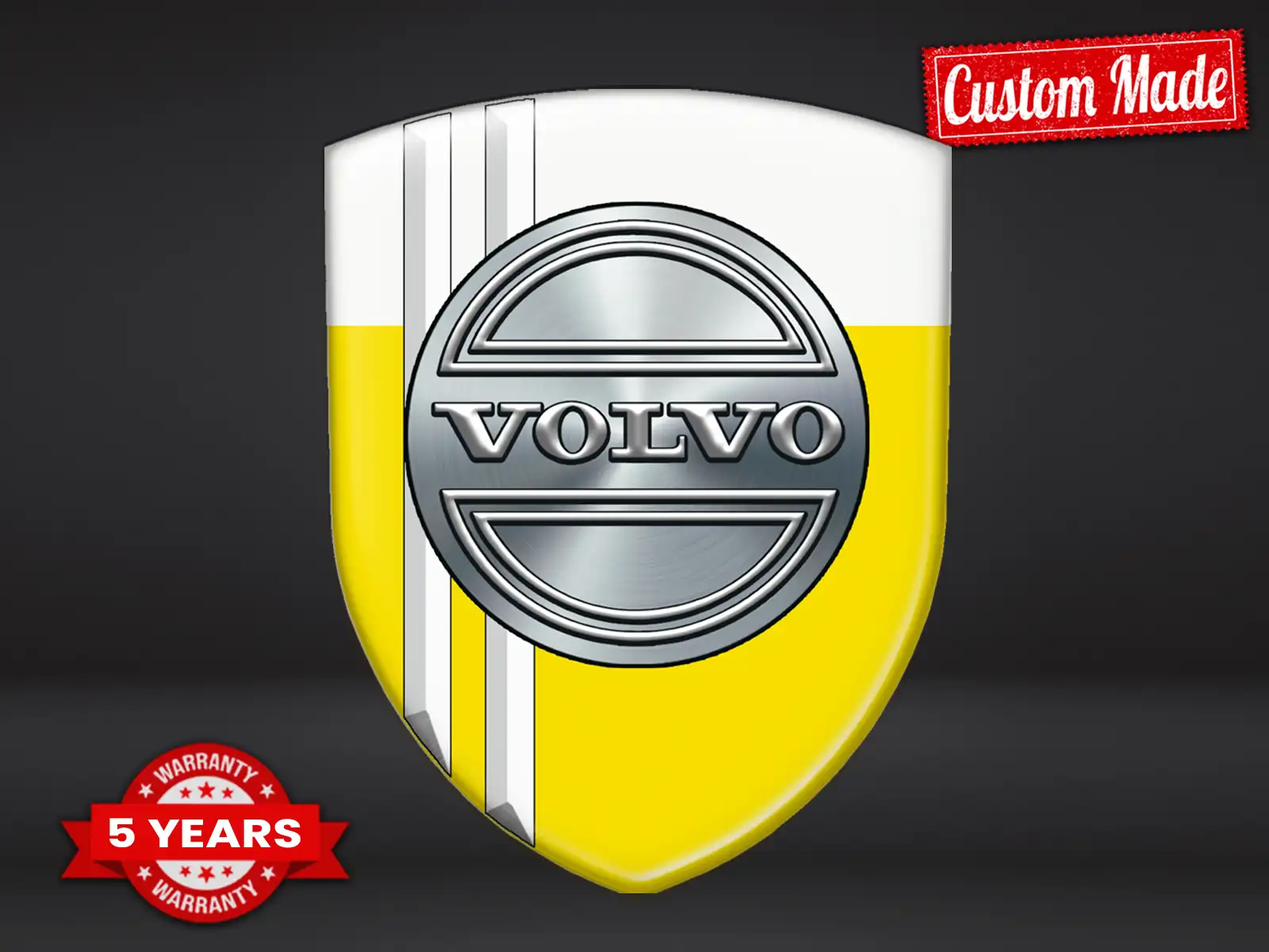Volvo Auto Decal Stickers Pro Max Resilient Elegant Layout